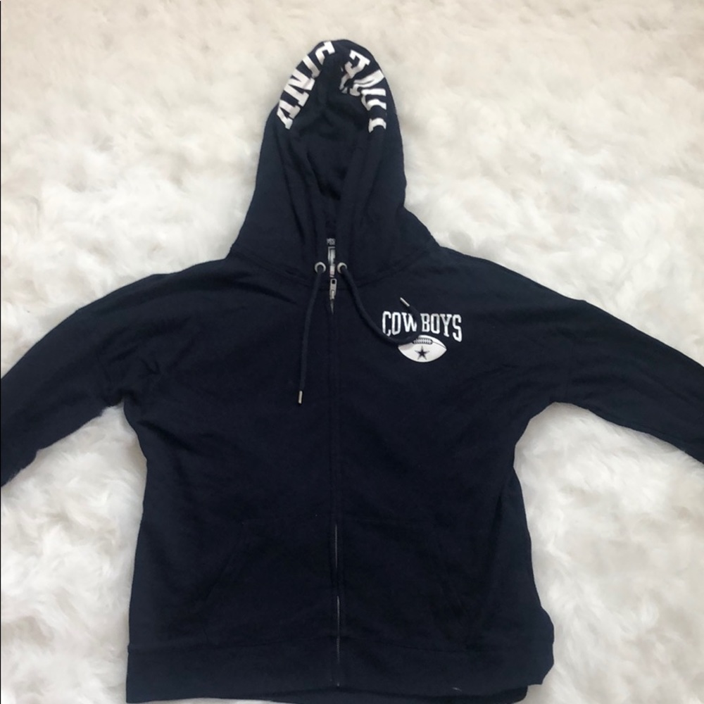 Dallas Cowboys Women’s zippered hoodie